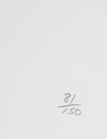 Banksy: Love rat. Ofszet litográfia, papír, jelzett a nyomaton, "POW Printmaking"szárazpec...