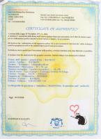 Banksy: Love rat. Ofszet litográfia, papír, jelzett a nyomaton, "POW Printmaking"szárazpec...