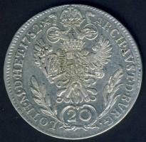 Ausztria/magyar verdejel 1782G 20Kr Ag II.József T:2-/2