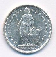 Svájc 1967B 1Fr Ag T:2 ph. Switzerland 1967B 1 Franc Ag C:XF edge error Krause KM#24