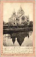 1902 Strasbourg, Strassburg; Synagoge / zsinagóga / synagogue (EK)