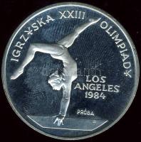 Lengyelország 1983. 500Zl próba! "Olimpia-gimnasztika" T:PP Csak 500db! RR!!