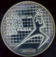 Lengyelország 1982. 200Zl próba! "Labdarúgó VB" T:PP Csak 500db! RR!!