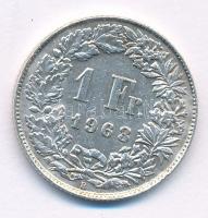 Svájc 1963B 1Fr Ag T:1-,2 Switzerland 1963B 1 Franc Ag C:AU,XF Krause KM#24