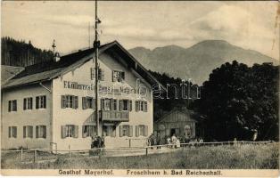 Bad Reichenhall, Froschham, F. Köllerers Gasthaus zum Mayerhof / inn, hotel, restaurant (fl)