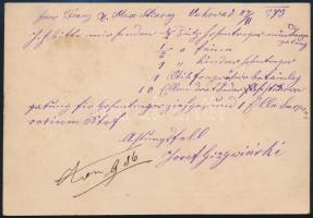 1873 2kr díjjegyes levelezőlap / PS-card "VUKOVÁR" - Wien