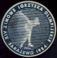 Lengyelország 1983. 500Zl próba! "Téli olimpia-korcsolya" T:PP Csak 500db! RR!!