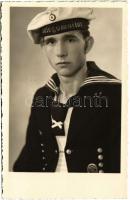 1943 WWII Kriegsmarine (Nazi German Navy) mariner. photo