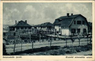 1934 Balatonlelle, Honvéd növendéki üdülő, teniszpálya (b)