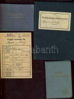 cca 1910-1950 13 db vegyes érdekes igazolvány