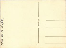 1942 Siófok, hölgyek a strandon. photo (EK)