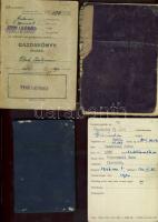 cca 1910-1950 13 db vegyes érdekes igazolvány