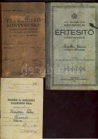 cca 1910-1950 13 db vegyes érdekes igazolvány