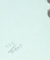 Andy Warhol (1928-1987): Marylin Monroe. Ofszet litográfia, papír, jelzett a nyomaton. Kézzel sorszá...