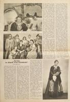 cca 1940 Képes Vasárnap "A mai Magyarország" térképe, a visszacsatolt felvidéki területekk...