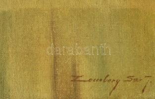 Zombory Sz. J. jelzéssel, 1920-40 körül: Csendélet. Olaj, vászon. Apró felületi sérüléssel. Dekoratí...