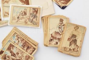 cca 1930-1940 A kis magyarok Nagy-Magyarországért. Szövetkezetek irredenta képgyűjtő könyve. 67 db g...