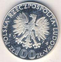 Lengyelország 1974. 100Zl Ag "Marie Curie" T:PP