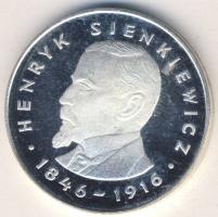 Lengyelország 1977. 100Zl Ag "Henryk Sienkiewicz" T:PP Csak 20.000db!