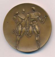 Kiss Nagy András (1930-1997) 1966. "VIII. Atlétikai Európa Bajnokság Budapest" bronz emlék...
