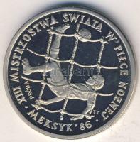 Lengyelország 1985. 200Zl próba! "Labdarúgó VB" T:BU Csak 500db! RR!!