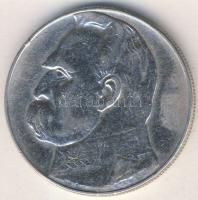 Lengyelország 1935. 10Zl Ag "Piludski" T:2/3 ph