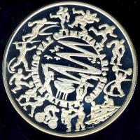 Törökország 1984. 5000L Ag "Olimpia-atléták" T:PP Csak 5.343db!