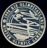 Törökország 1984. 5000L Ag "Olimpia-bobozás, műlesiklás, korcsolyázás" T:PP Csak 4.657db!