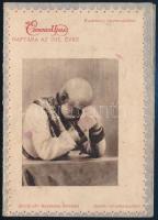 1916 Az Érdekes Újság kártyanaptára Ferenc Józseffel, kinyitható. Jó állapotban