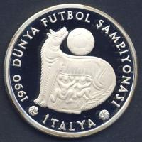 Törökország 1990. 20.000L Ag "Labdarúgás" T:PP Csak 8.796db!