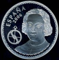 Spanyolország 2006. 10€ Ag "Kolumbusz halálának 500. évfordulója-Santa Maria" T:...
