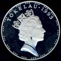 Tokelau-szigetek 1993. 5T Ag "HMS Pandora hajó" T:PP Csak 15.000db!