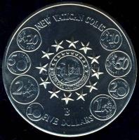 Libéria 2004. 5$ "Új vatikáni pénzek" T:BU