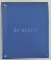 ~540db vegyes fémpénz sok klf országból gyűrűs mappában, berakólapokban rendezve, közte magyar 50Ft ...