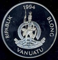 Vanuatu 1994. 50V Ag "Olimpia-gimnasztika" T:PP