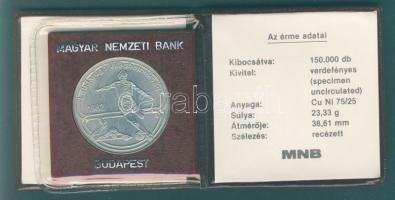 1982. 100Ft "Labdarúgó VB" T:BU Eredeti tokban, tanúsítvánnyal!