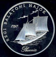 1998. 2000Ft Ag "Balatoni hajók" T:PP Csak 10.000db!