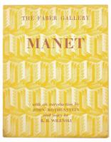 Manet. (1832-1883.) With and introduction by John Rothenstein and notes by R. H. Wilenski. The Faber Gallery. Hn., én., Faber and Faber. Kiadói papírkötés.