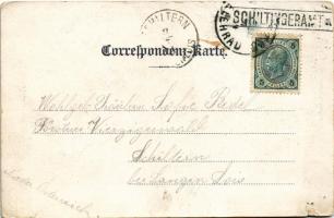 1904 Velehrad, Welehrad; Cyrillus Kapelle, Haupt Altar, Marien-Statue / pilgrimage site, church, cha...