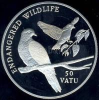 Vanuatu 1992. 50V Ag "Veszélyeztetett állatvilág" T:PP