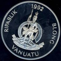 Vanuatu 1992. 50V Ag "Veszélyeztetett állatvilág" T:PP