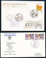 Dél-Korea 1988 (2 db) Republic of Korea 1988 (2 pcs)