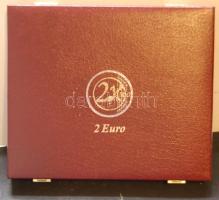 Éremtartó kazetta, 2db tálcával, összesen 50 férőhellyel, 31mm átmérőjű érmékhez, jó állapotban