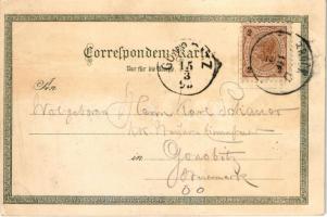 1898 (Vorläufer) Vöcklabruck, Wallfahrts Kirche Schöndorf, Stadtplatz, Alt-Wartenburg. O.Z.M. Art No...