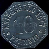 Német Birodalom/Császárság/Wiesbaden 1917 10Pf szükségpénz T:2