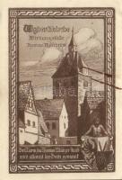 Német Birodalom / Weimari Köztársaság / Alstedt 1921. 10Pf + 25Pf + 50Pf(6x) összesen 8klf db, telje...