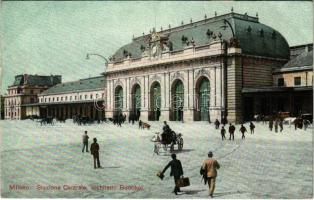 Milano, Milan; Stazione Centrale, architetto Bouchot / railway station