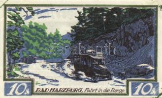 Német Birodalom / Weimari Köztársaság / Braunschweig 1921. 10Pf + 25Pf + 50Pf + 75Pf 4klf db, teljes...