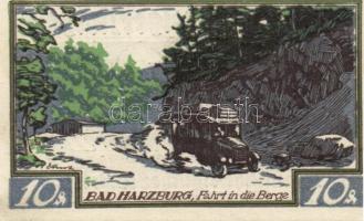 Német Birodalom / Weimari Köztársaság / Braunschweig 1921. 10Pf + 25Pf + 50Pf + 75Pf 4klf db, teljes...