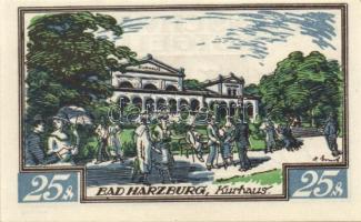 Német Birodalom / Weimari Köztársaság / Braunschweig 1921. 10Pf + 25Pf + 50Pf + 75Pf 4klf db, teljes...